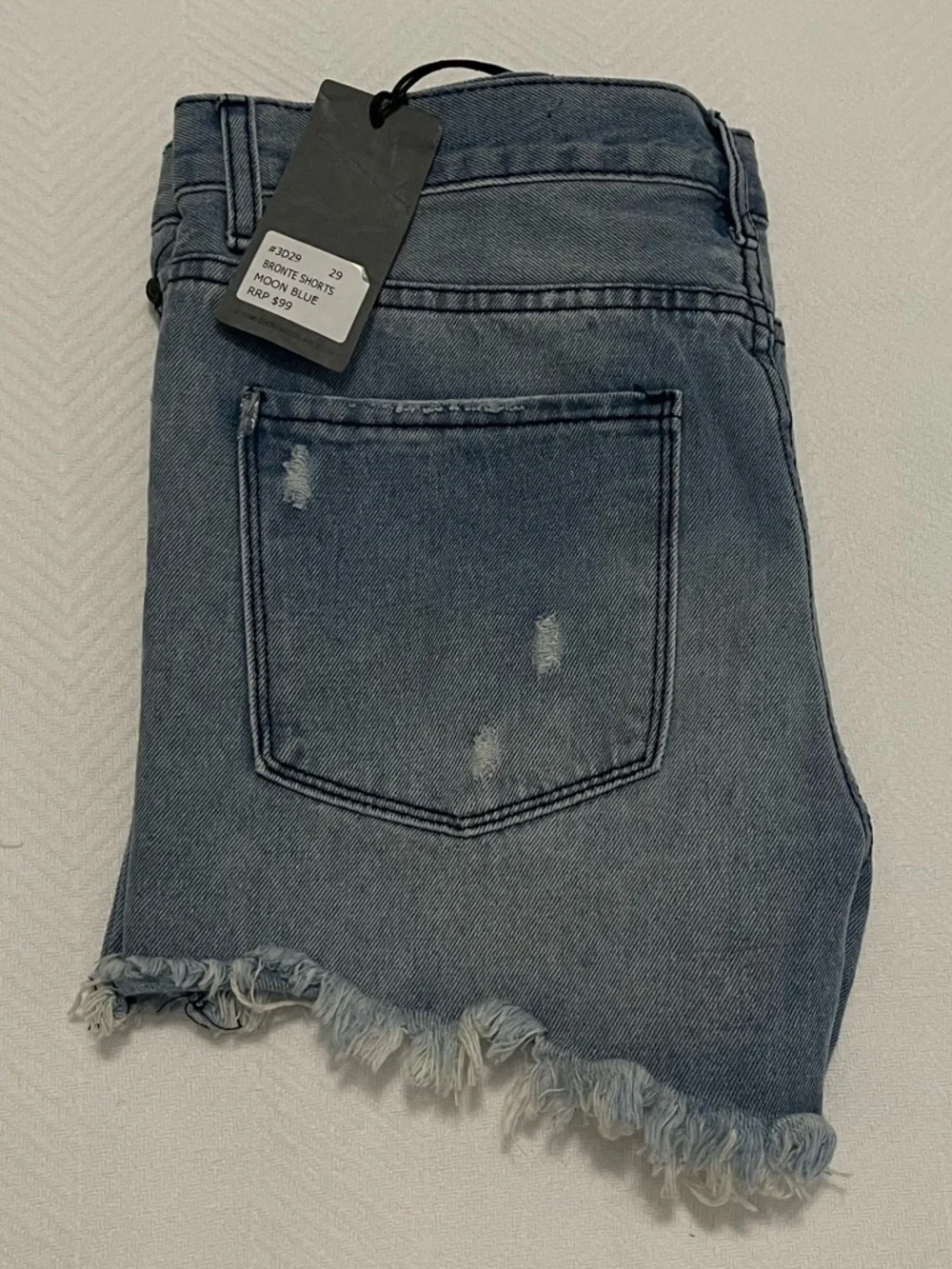Denim CoLab Shorts - Picture 7 of 7